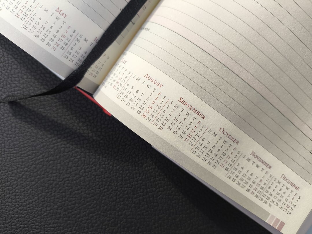 personal diary pages